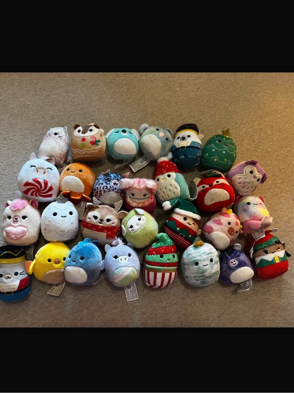 Mini squishmallow 28 pc bundle